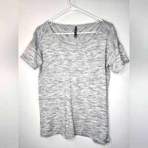 KUHL Women's Alisse Short Sleeve Gray Cotton Shirt size XS